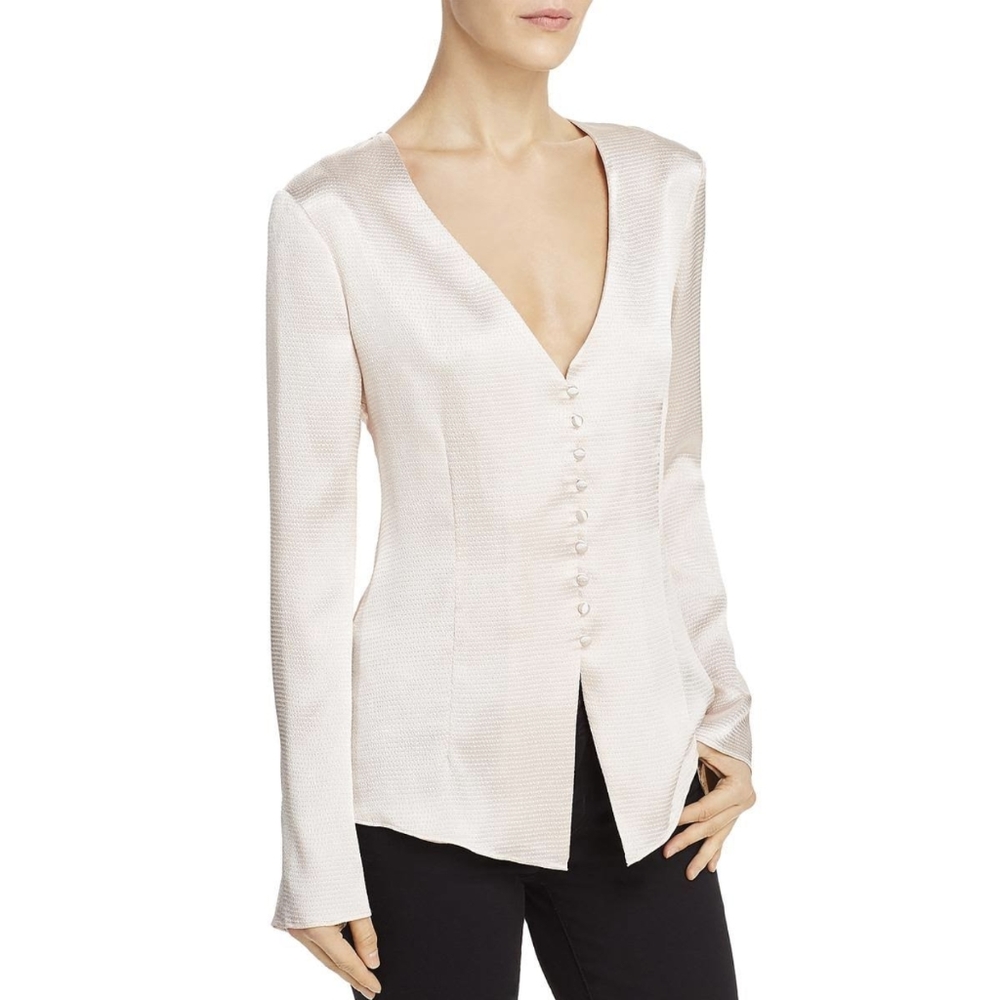 Joie Silky Cream Blouse (Size XS/2)